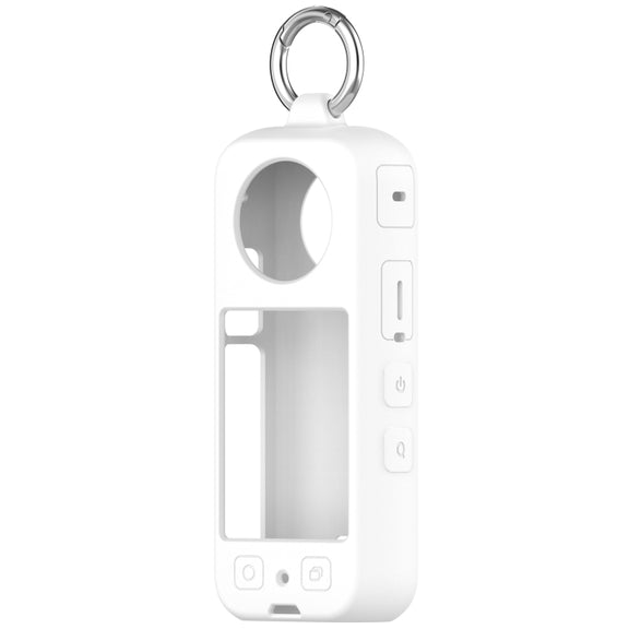 For Insta360 X3 Portable Silicone Protective Case(White)