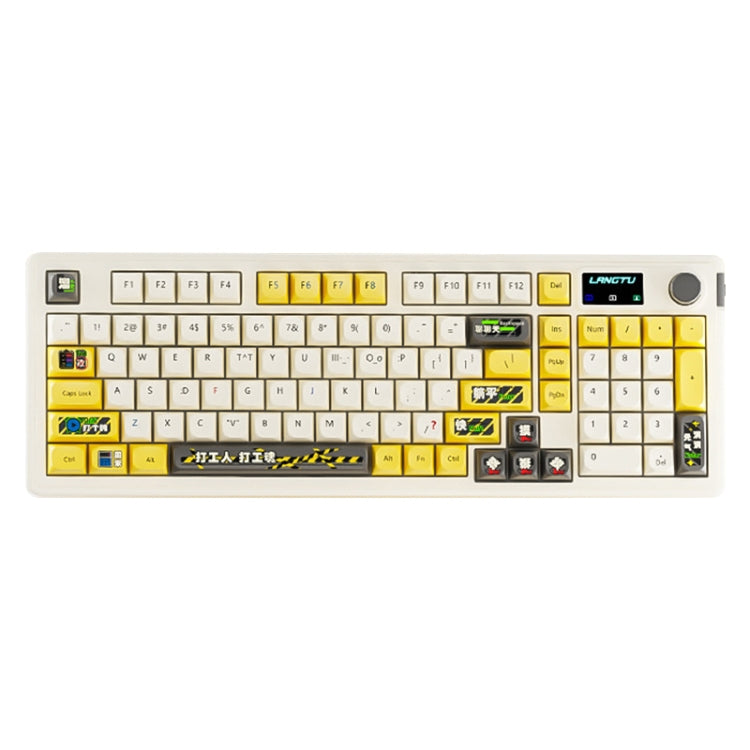 LANGTU L98 Wired RGB Gaming Keyboard(Yellow) - free shipping - PMC Jewellery - Order now!