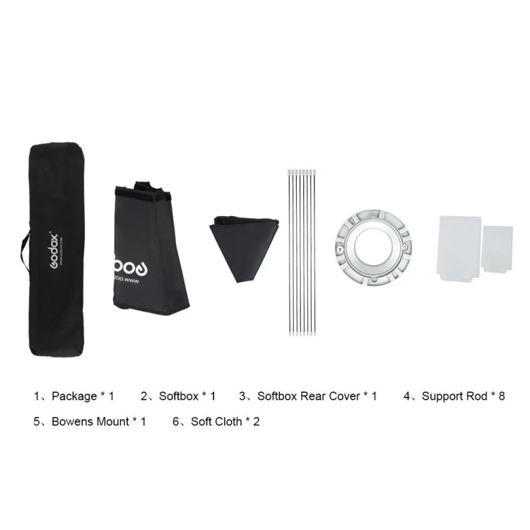 Godox Octagon Softbox Flash Speedlite Studio Photo Light Soft Box with Bowens Mount, Size:140cm - free shipping - PMC Jewellery - Order now!