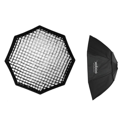 Godox Octagon Honeycomb Grid Softbox with Bowens Mount, Size:120cm - free shipping - PMC Jewellery - Order now!