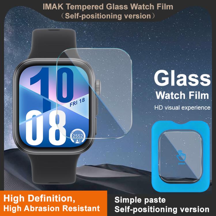 For Huawei Watch Fit 4 Pro imak Tempered Glass Watch Film, Self-positioning Version - free shipping - PMC TechLife - Order now!