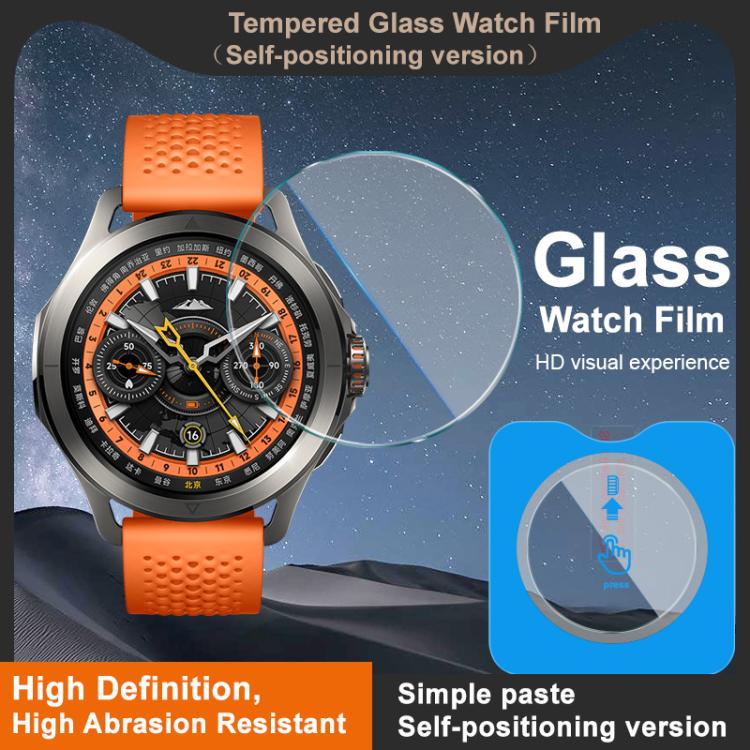 For Xiaomi Watch S4 Sport imak Tempered Glass Watch Film, Self-positioning Version
