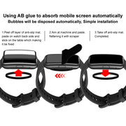 For Huawei Watch Fit3 imak Organic Glass Material HD Watch Protective Film