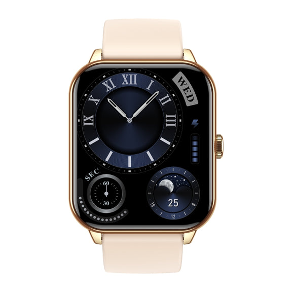 CY13 1.9 inch IPS Square Screen Smart Watch Supports Bluetooth Calls / Wellness Tracking(Gold)