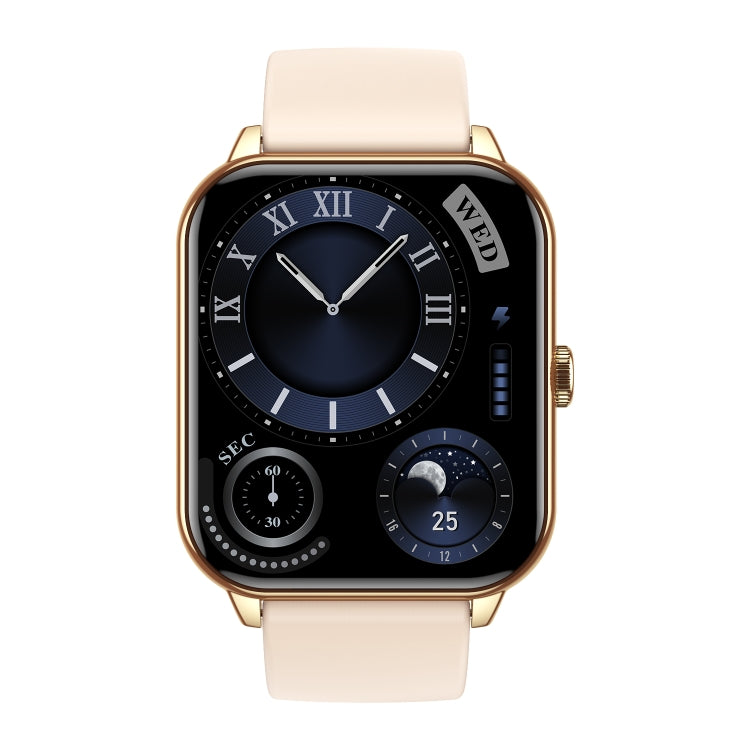 CY13 1.9 inch IPS Square Screen Smart Watch Supports Bluetooth Calls / Wellness Tracking(Gold)