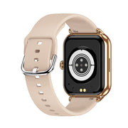CY13 1.9 inch IPS Square Screen Smart Watch Supports Bluetooth Calls / Wellness Tracking(Gold)