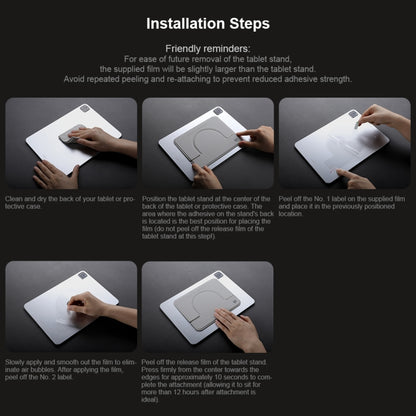 NILLKIN 4mm FlexWing Tablet Stand Magnetic Version For 9.7-11 inch(Grey) - free shipping - PMC Jewellery - Order now!