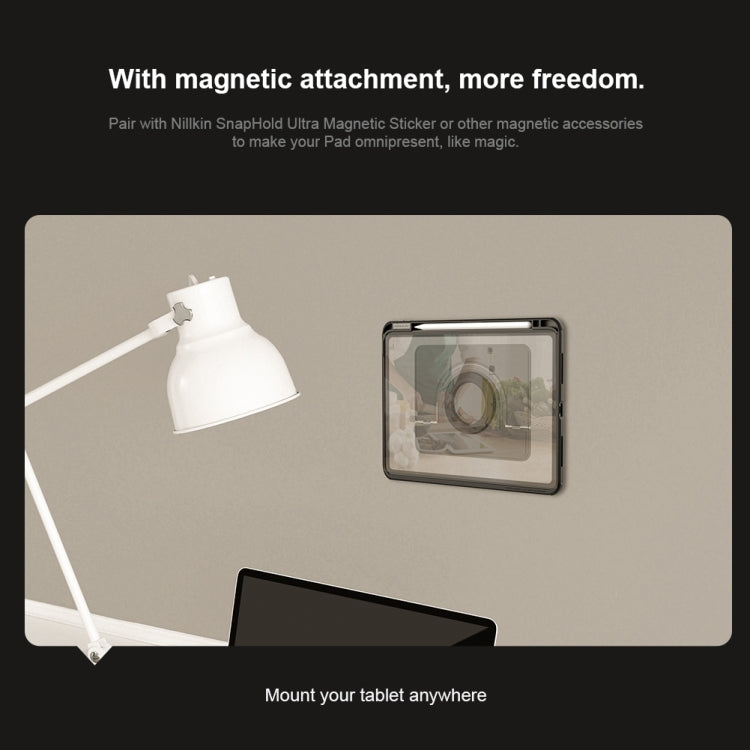 NILLKIN 4mm FlexWing Tablet Stand Magnetic Version For 9.7-11 inch(Grey) - free shipping - PMC Jewellery - Order now!