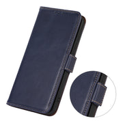 For Sony Xperia 10 VI Magnetic Crazy Horse Texture Genuine Leather RFID Phone Case(Blue)