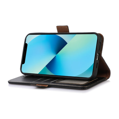For Sony Xperia 1 VI Magnetic Crazy Horse Texture Genuine Leather RFID Phone Case(Black) - Sony Cases by PMC Jewellery | Online Shopping South Africa | PMC Jewellery | Buy Now Pay Later Mobicred