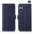 For Sony Xperia 5 VI Magnetic Crazy Horse Texture Genuine Leather RFID Phone Case(Blue) - Sony Cases by PMC TechLife | Online Shopping South Africa | PMC TechLife | Buy Now Pay Later Mobicred