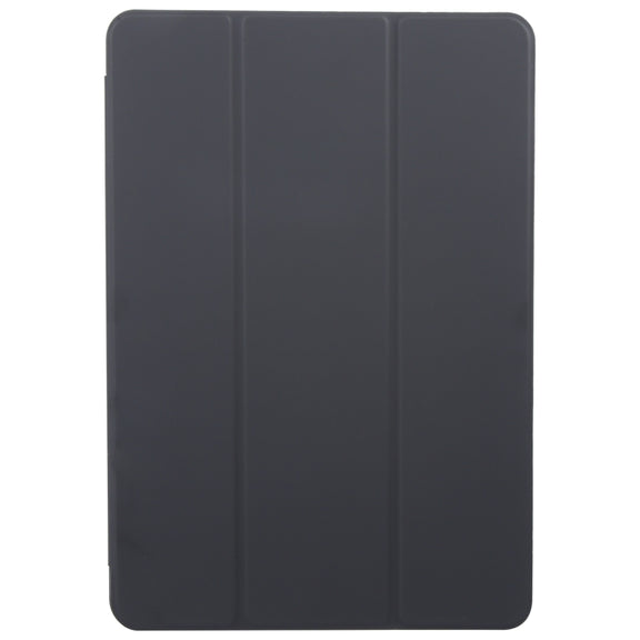 For Huawei MatePad 11.5 S GEBEI 3-folding Holder Shockproof Flip Leather Tablet Case(Black)