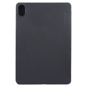 For Huawei MatePad 11.5 S GEBEI 3-folding Holder Shockproof Flip Leather Tablet Case(Black)