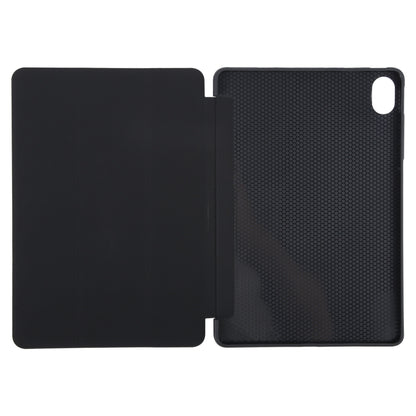 For Huawei MatePad 11.5 S GEBEI 3-folding Holder Shockproof Flip Leather Tablet Case(Black) - free shipping - PMC Jewellery - Order now!