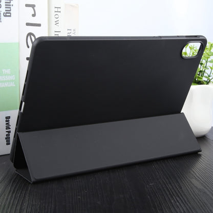 For Huawei MatePad 11.5 S GEBEI 3-folding Holder Shockproof Flip Leather Tablet Case(Black) - free shipping - PMC Jewellery - Order now!
