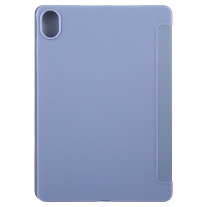 For Huawei MatePad 11.5 S GEBEI 3-folding Holder Shockproof Flip Leather Tablet Case(Purple) - free shipping - PMC Jewellery - Order now!