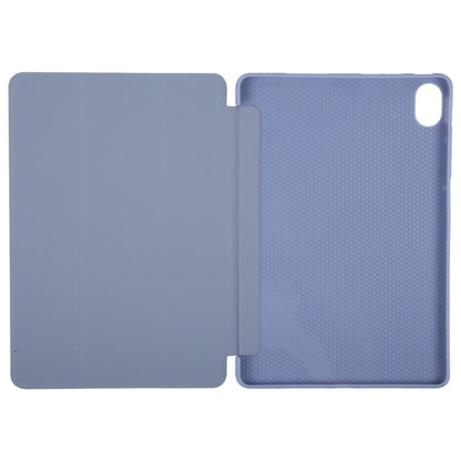 For Huawei MatePad 11.5 S GEBEI 3-folding Holder Shockproof Flip Leather Tablet Case(Purple) - free shipping - PMC Jewellery - Order now!
