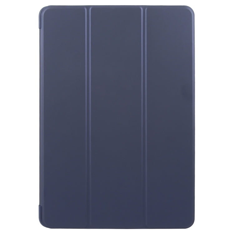 For Huawei MatePad 11.5 S GEBEI 3-folding Holder Shockproof Flip Leather Tablet Case(Dark Blue) - free shipping - PMC Jewellery - Order now!