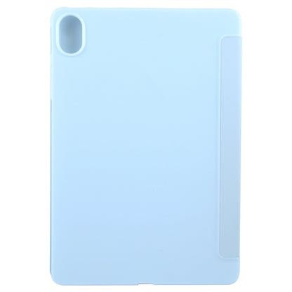 For Huawei MatePad 11.5 S GEBEI 3-folding Holder Shockproof Flip Leather Tablet Case(Sky Blue) - free shipping - PMC Jewellery - Order now!