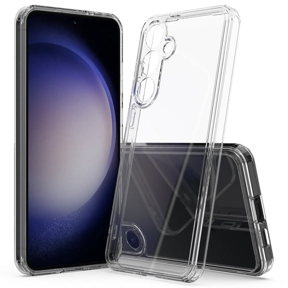 For Samsung Galaxy S25+ 5G Scratchproof Acrylic TPU Phone Case(Transparent)