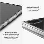 For Google Pixel 9 IMAK UX-5 Series Transparent Shockproof TPU Protective Phone Case(Transparent  Black)