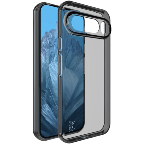 For Google Pixel 9 Pro XL IMAK UX-5 Series Transparent Shockproof TPU Protective Phone Case(Transparent  Black)