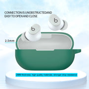For Beats Solo Buds Wireless Earphones Silicone Protective Case with Hole(Red)