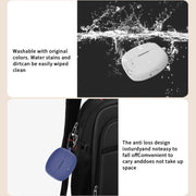 For EDIFIER Lolli Pro 3 Wireless Earphones Silicone Protective Case(White)