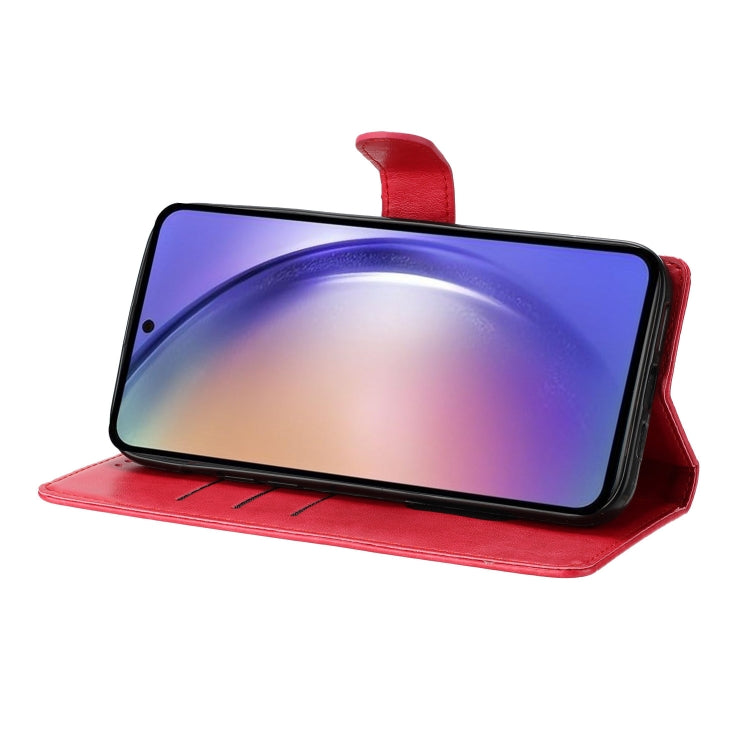 For Blackview A53 / A53 Pro Butterflies and Flowers Leather Phone Case(Red) - More Brand by PMC TechLife | Online Shopping South Africa | PMC TechLife | Buy Now Pay Later Mobicred