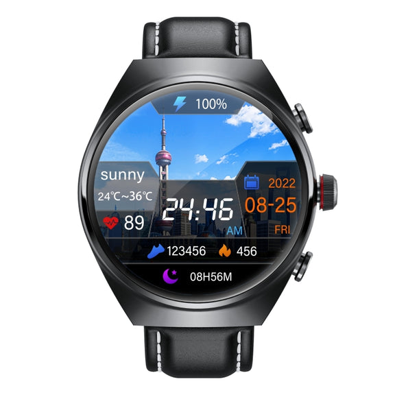 GT95 1.53 inch IPS Screen 2 in 1 Bluetooth Earphone Smart Watch(Black)