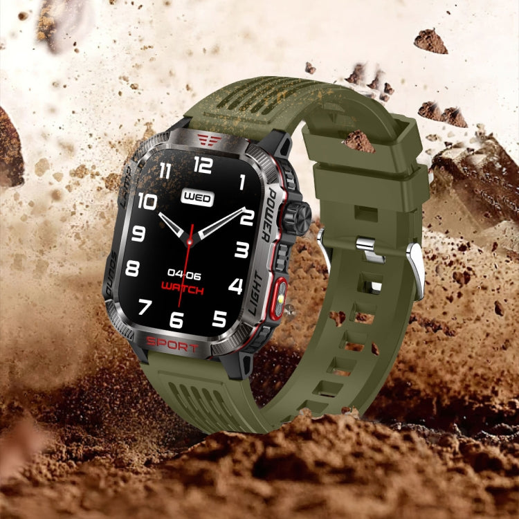 HT29 2.01 inch IPS Screen Triple Proof Smart Watch with Banknote Detector Light(Black) - Smart Watches by PMC TechLife | Online Shopping South Africa | PMC TechLife | Buy Now Pay Later Mobicred