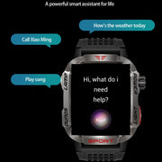 HT29 2.01 inch IPS Screen Triple Proof Smart Watch with Banknote Detector Light(Blue)