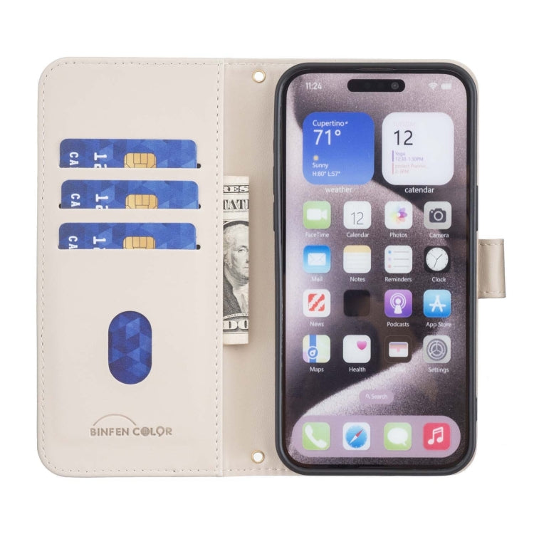 For Redmi K70 / K70 Pro Square Texture Leather Phone Case(Beige) - free shipping - PMC Jewellery - Order now!