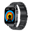 TK16 2.04 inch LCD Screen Steel Strap Smart Watch Supports Health Monitoring(Black) - Smart Watches by PMC TechLife | Online Shopping South Africa | PMC TechLife | Buy Now Pay Later Mobicred