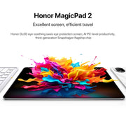 Honor MagicPad2 WiFi Tablet PC, 12GB+256GB, 12.3 inch MagicOS 8.0.1 Qualcomm Snapdragon 8s Gen 3 Octa Core(Black)