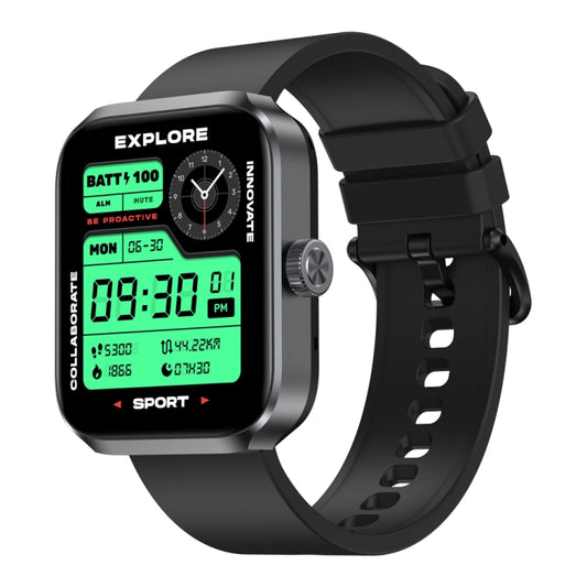 Zeblaze Beyond 3 Plus 1.78 inch Screen Stylish GPS Smart Watch, Support Bluetooth Calling / Heart Rate / Blood Oxygen Monitor(Black) - free shipping - PMC Jewellery - Order now!