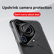 For Huawei Pura 70 Borderless Upshrink Camera Protection Magnetic Phone Case(Green)