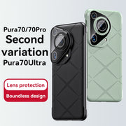 For Huawei Pura 70 Pro Borderless Upshrink Camera Protection Magnetic Phone Case(Black)