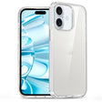 For iPhone 16 Glitter Powder TPU Hybrid PC Phone Case(Transparent) - iPhone 16 Cases by PMC TechLife | Online Shopping South Africa | PMC TechLife | Buy Now Pay Later Mobicred