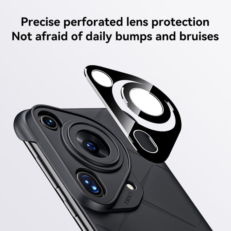 For Huawei Pura 70 Ultra Borderless Upshrink Camera Protection Phone Case(Brown)
