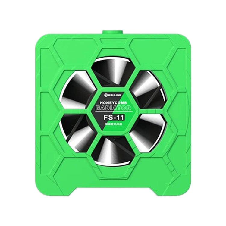 Mijing FS-11 Cooling + UV Curing + Smoke Extraction Honeycomb Radiating Fan(Green) - Others by MIJING | Online Shopping South Africa | PMC TechLife | Buy Now Pay Later Mobicred