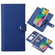 For iPhone 16 ViLi GHA-C Series RFID MagSafe Magnetic Flip Leather Phone Case(Blue) - iPhone 16 Cases by ViLi | Online Shopping South Africa | PMC TechLife | Buy Now Pay Later Mobicred