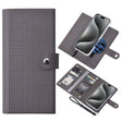 For iPhone 15 Pro ViLi GHA-C Series RFID MagSafe Magnetic Flip Leather Phone Case(Grey) - free shipping - PMC TechLife - Order now!