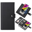 For iPhone 14 ViLi GHA-C Series RFID MagSafe Magnetic Flip Leather Phone Case(Black) - iPhone 14 Cases by ViLi | Online Shopping South Africa | PMC TechLife | Buy Now Pay Later Mobicred