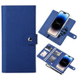 For iPhone 14 Pro ViLi GHA-C Series RFID MagSafe Magnetic Flip Leather Phone Case(Blue) - iPhone 14 Pro Cases by ViLi | Online Shopping South Africa | PMC TechLife | Buy Now Pay Later Mobicred