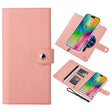 For iPhone 16 Pro Max ViLi GHB-C Series RFID MagSafe Magnetic Flip Leather Phone Case(Pink) - iPhone 16 Pro Max Cases by ViLi | Online Shopping South Africa | PMC TechLife | Buy Now Pay Later Mobicred