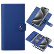 For iPhone 15 Pro ViLi GHB-C Series RFID MagSafe Magnetic Flip Leather Phone Case(Blue) - iPhone 15 Pro Cases by ViLi | Online Shopping South Africa | PMC TechLife | Buy Now Pay Later Mobicred