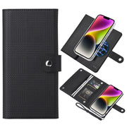 For iPhone 14 ViLi GHB-C Series RFID MagSafe Magnetic Flip Leather Phone Case(Black)