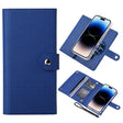For iPhone 14 Pro ViLi GHB-C Series RFID MagSafe Magnetic Flip Leather Phone Case(Blue) - iPhone 14 Pro Cases by ViLi | Online Shopping South Africa | PMC TechLife | Buy Now Pay Later Mobicred