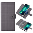 For iPhone 13 Pro ViLi GHB-C Series RFID MagSafe Magnetic Flip Leather Phone Case(Grey) - iPhone 13 Pro Cases by ViLi | Online Shopping South Africa | PMC TechLife | Buy Now Pay Later Mobicred